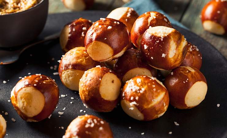palline di pretzel 