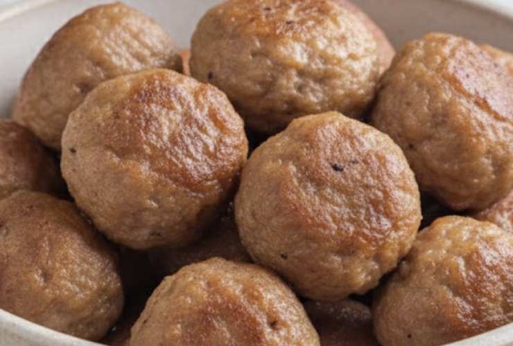 polpette morbide di formaggio al forno