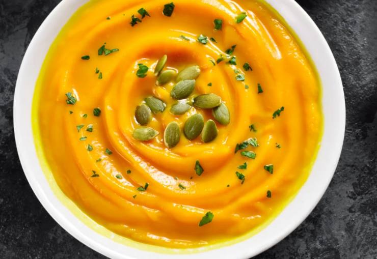 purè cremoso di zucca 