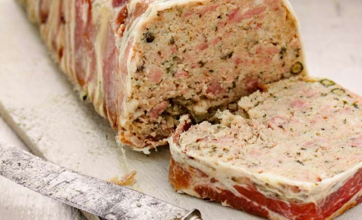 terrina di prosciutto tagliata