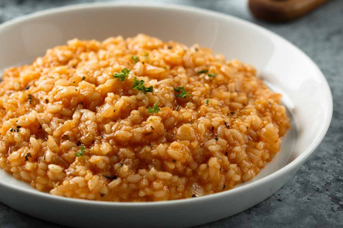 risotto cavolfiore e pomodoro