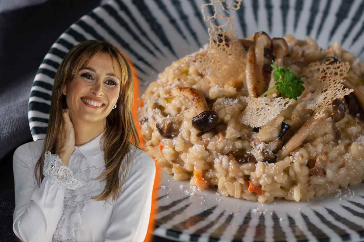 risotto funghi e zucca e Benedetta Parodi