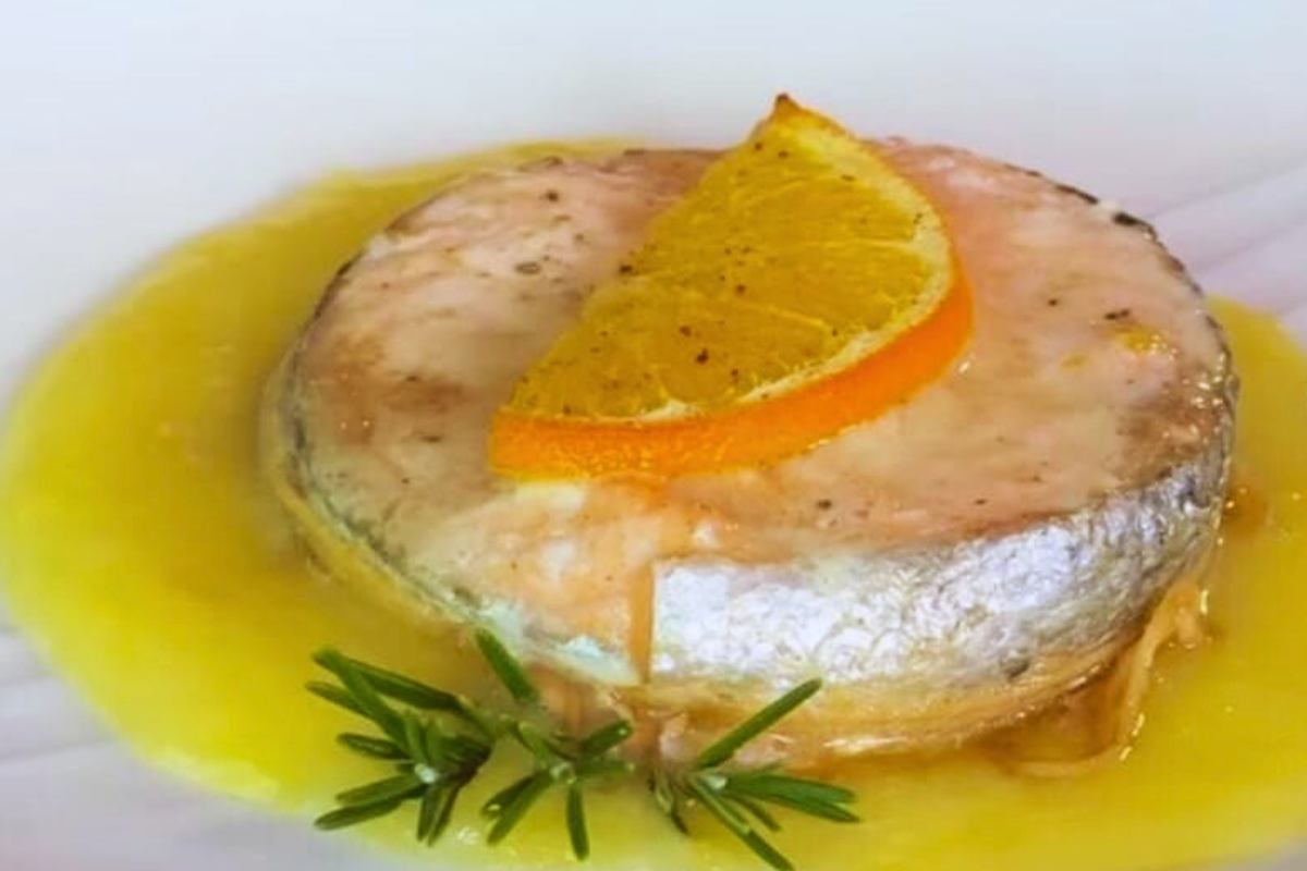 salmone all'arancia
