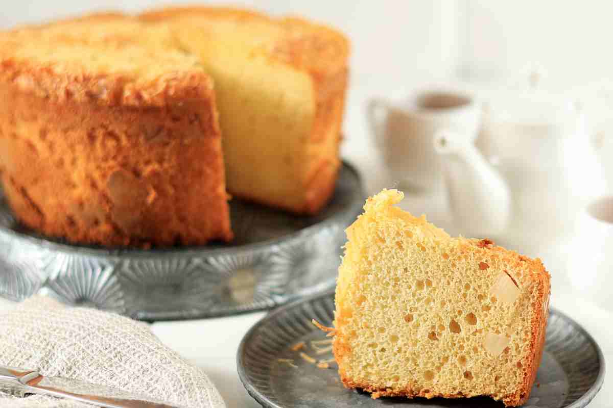 Chiffon cake alle pere