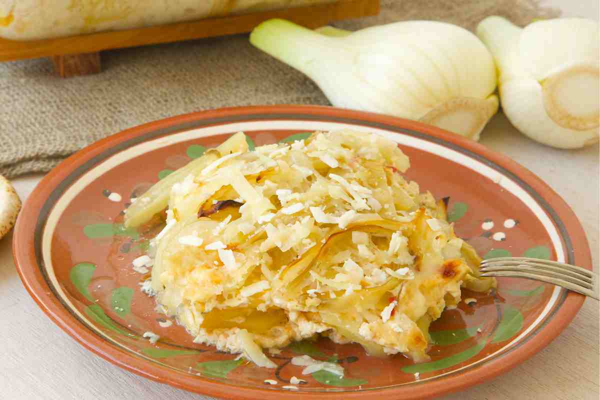 Parmigiana di finocchi