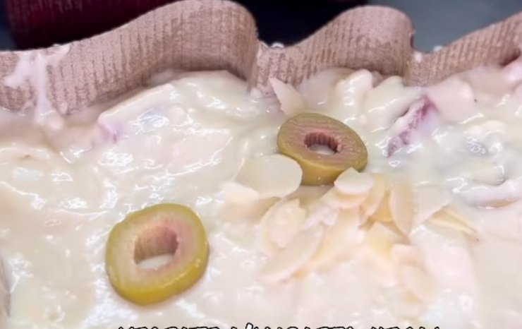 stampi con impasto crudo