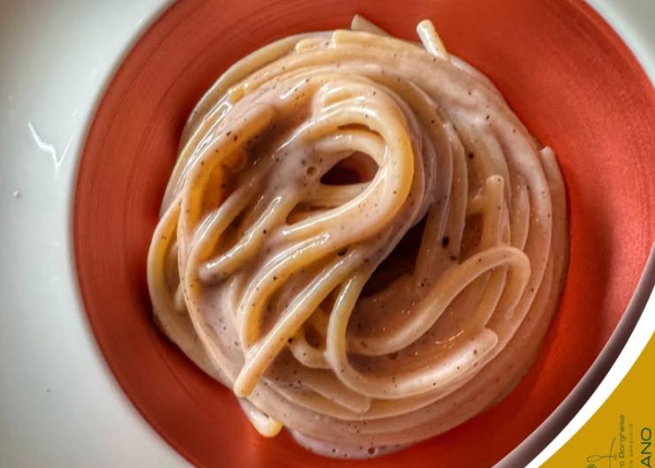 tonnarelli cacio e pepe