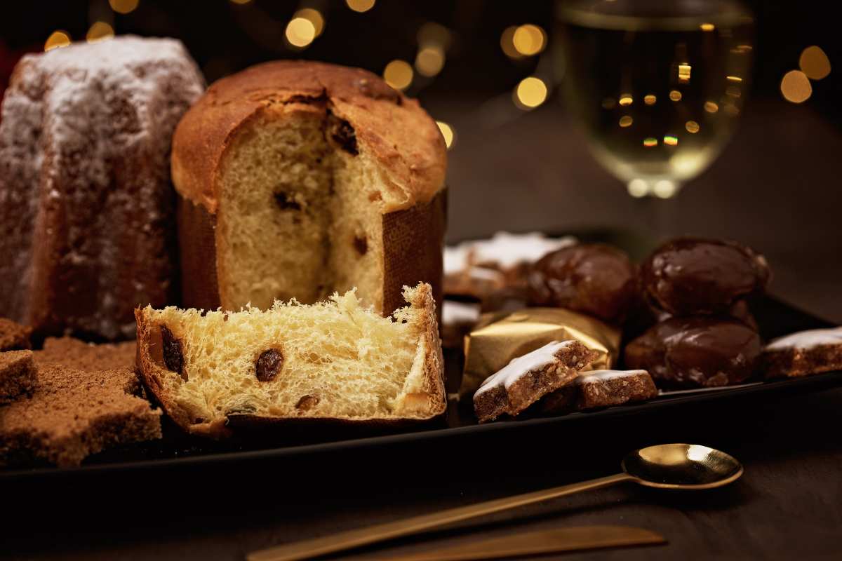 panettone pandoro e biscotti
