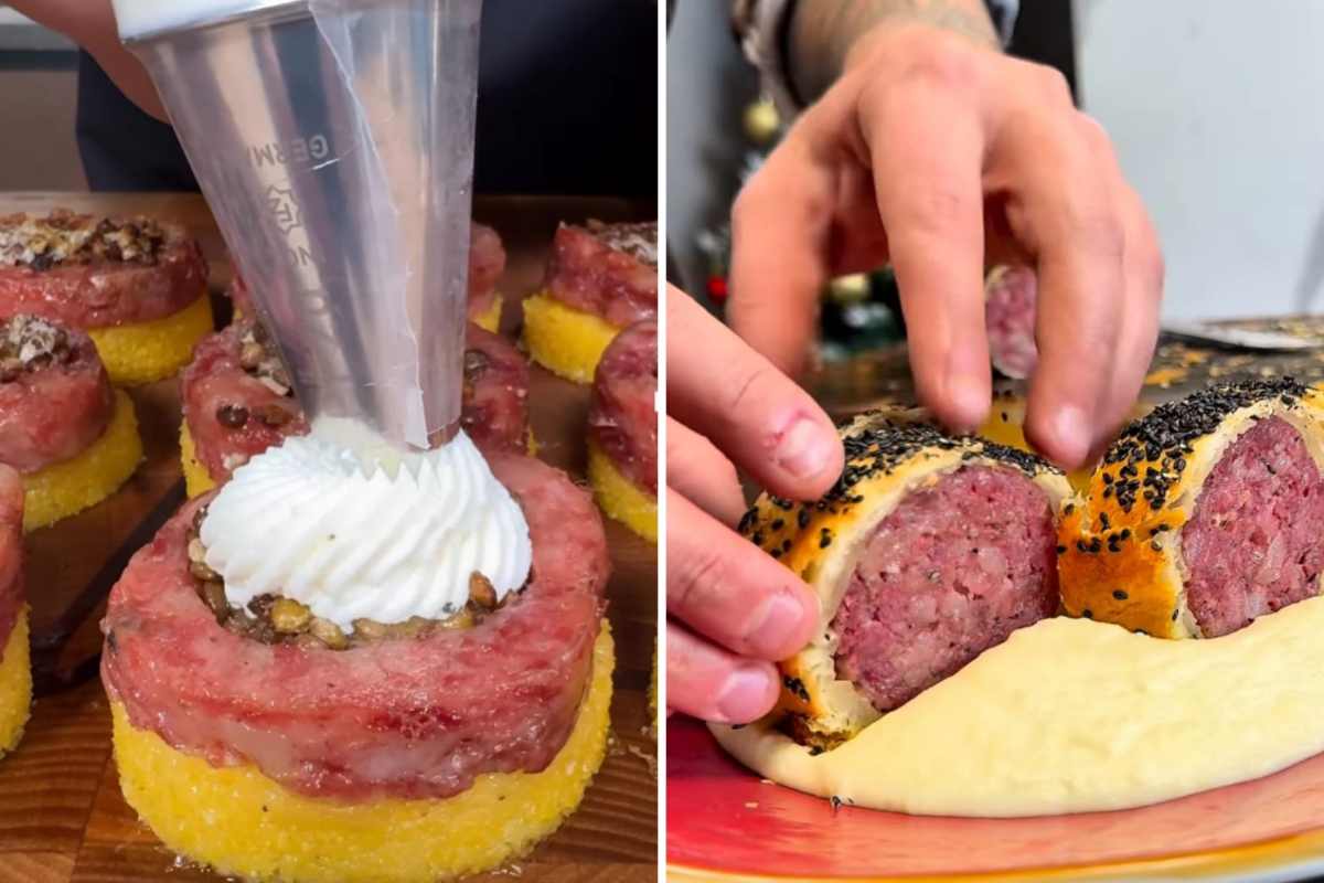 cotechino con polenta e cotechino in crosta