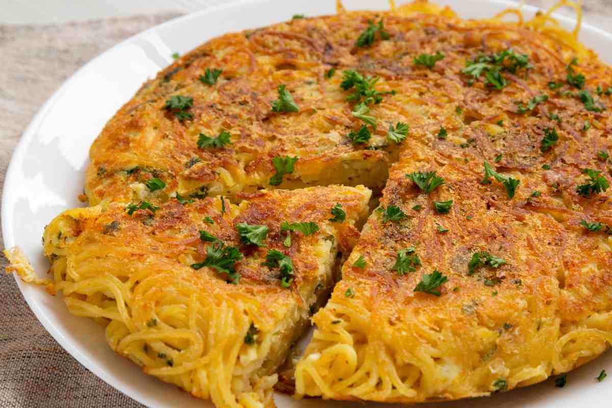 frittata di spaghetti