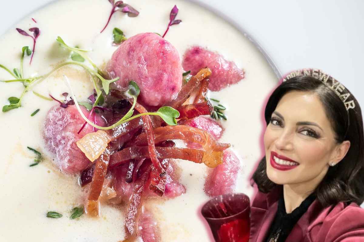 gnocchi di rapa con fonduta di parmigiano e Alessia Mancini