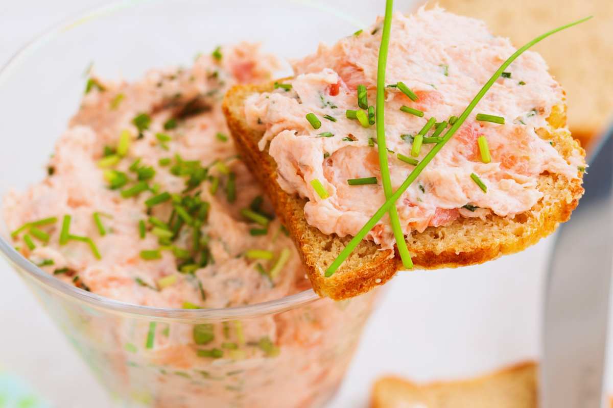 mousse al salmone