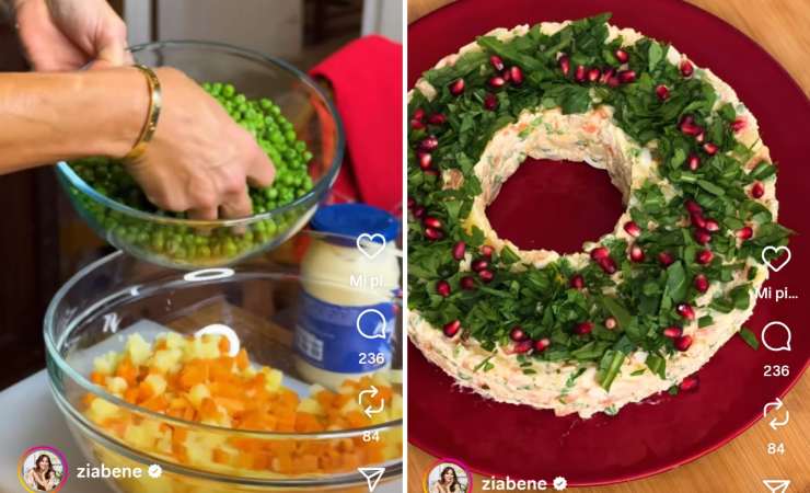 Benedetta Parodi prepara insalata russa