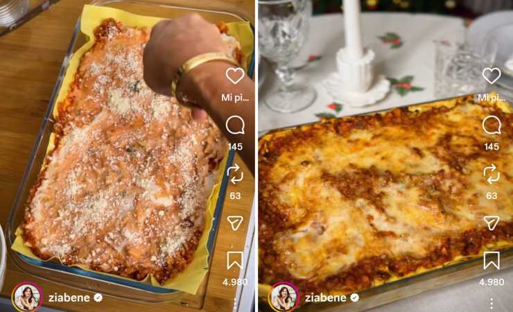 preparazione lasagna di cavolfiore