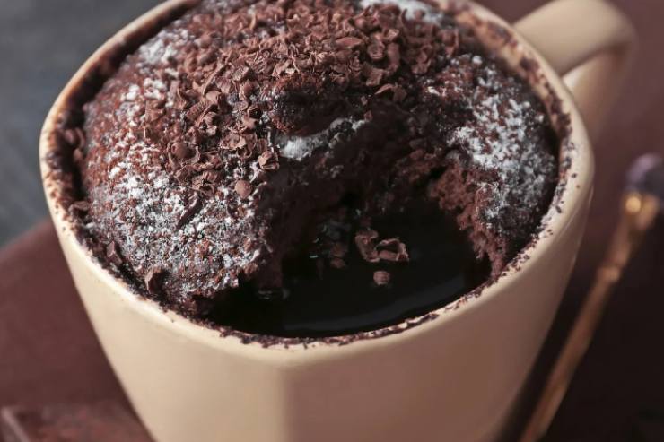mug cake al cioccolato