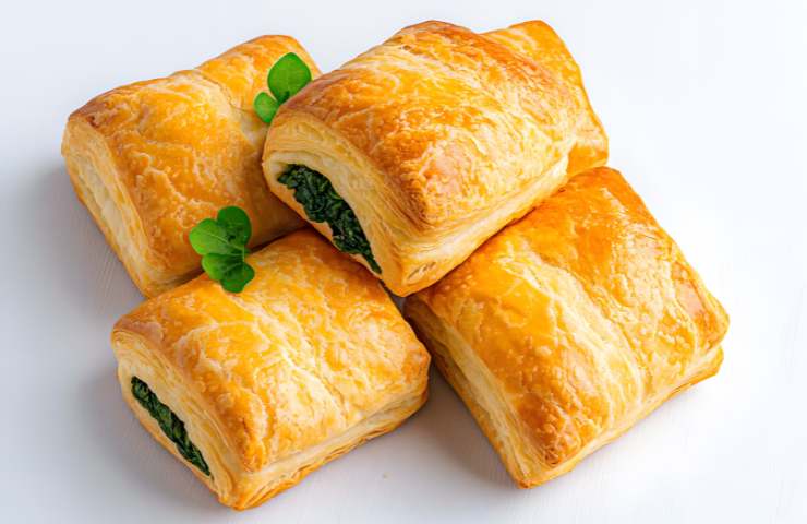 Sfogliatine con spinaci