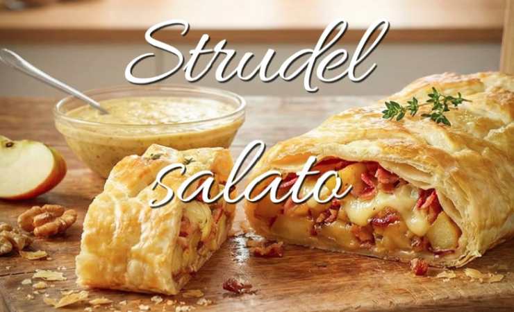 strudel mele e speck