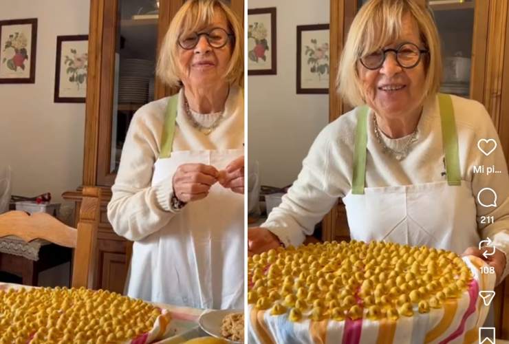 Anna Moroni prepara tortellini