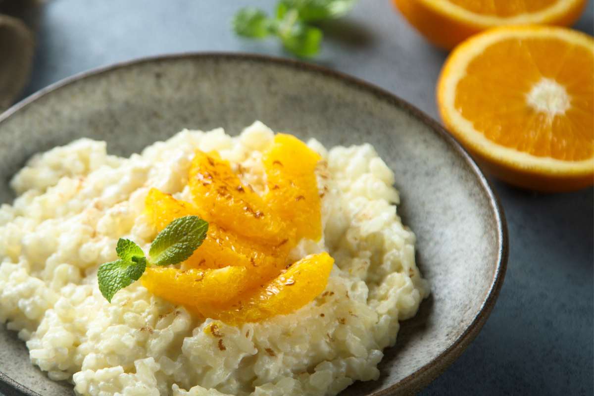 risotto all'arancia