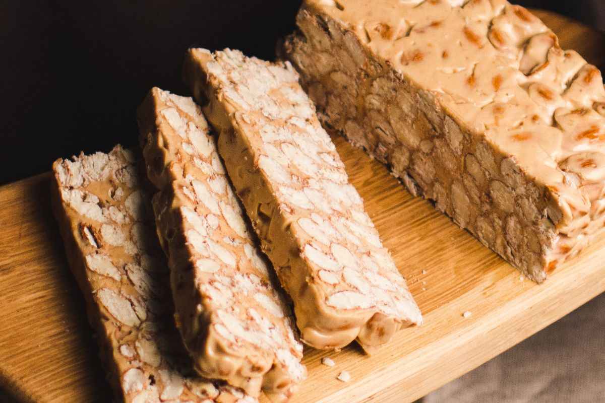 semifreddo su tagliere