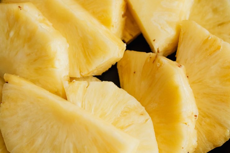 torta ananas a fette