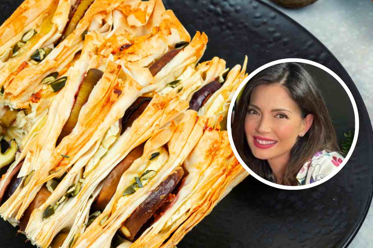 torta di pasta fillo e Alessia Mancini