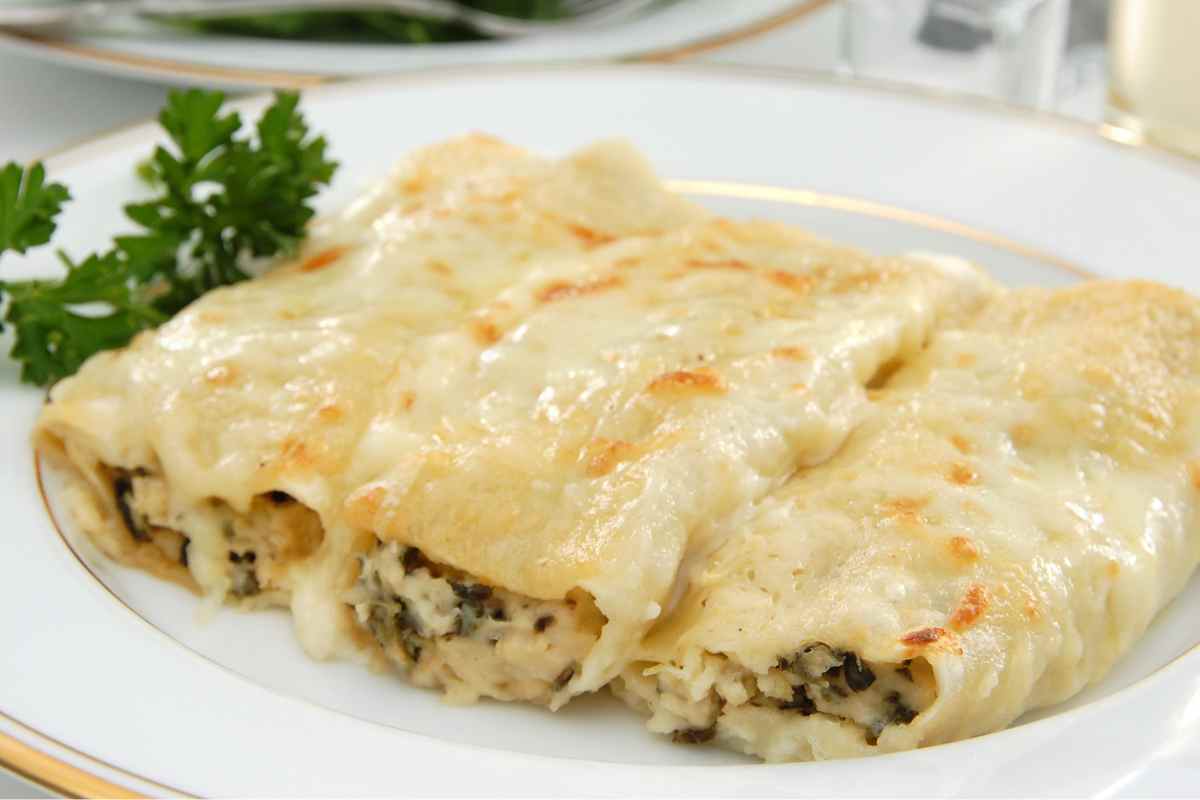 Crespelle ricotta