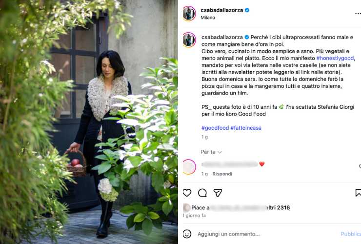 Csaba Dalla Zorza confessione - ButtalaPasta.it