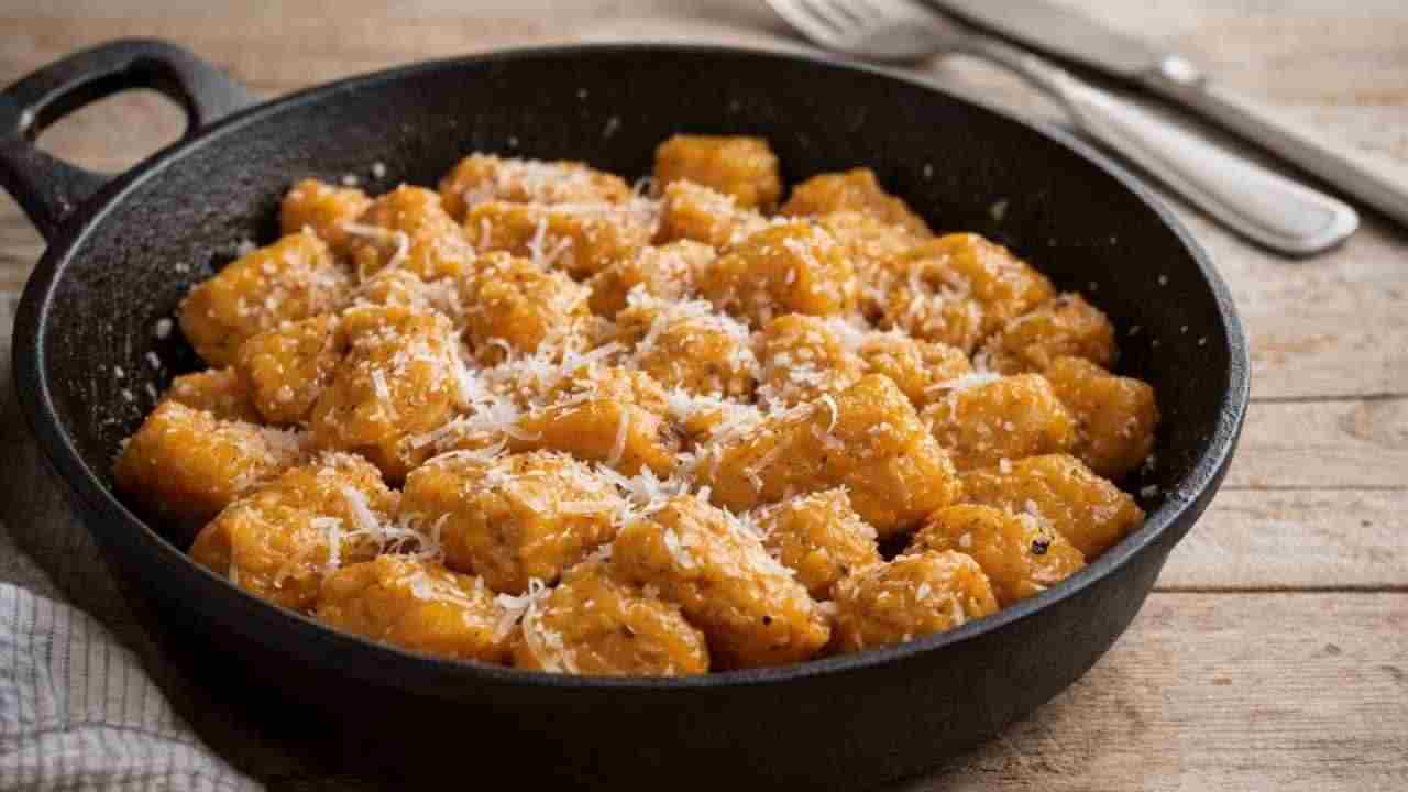 Gnocchi con 2 ingredienti, niente patate e niente uova, pasta fresca in pochi minuti!