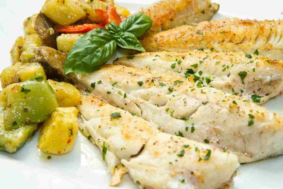 Merluzzo con le verdure