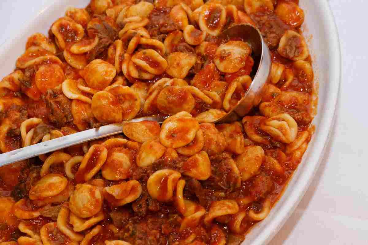 Orecchiette al pomodoro