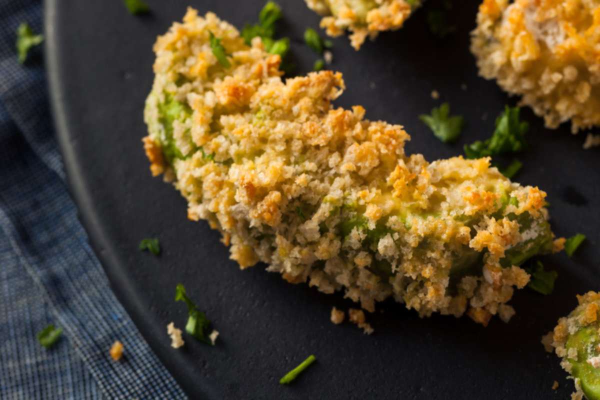 fettine di avocado al forno