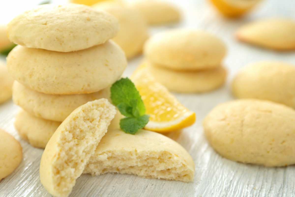 biscotti al limone morbidi