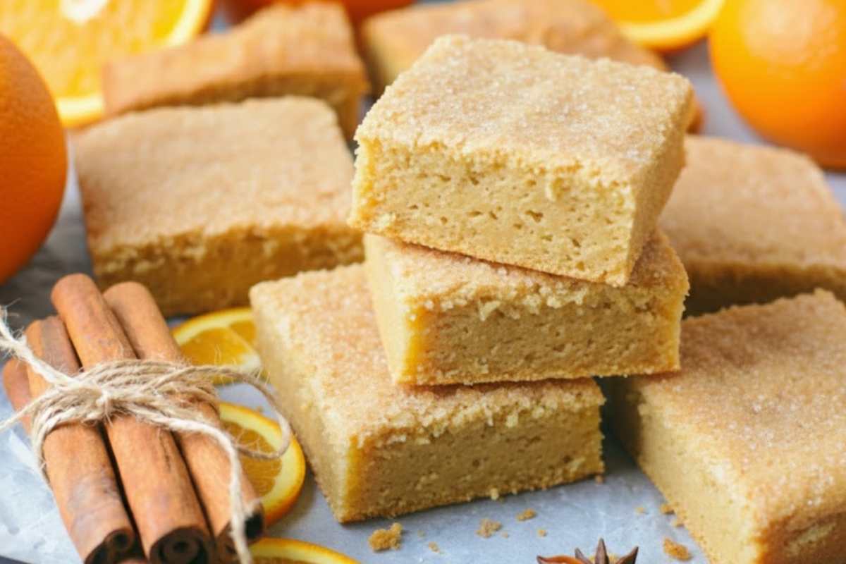 brownies all'arancia