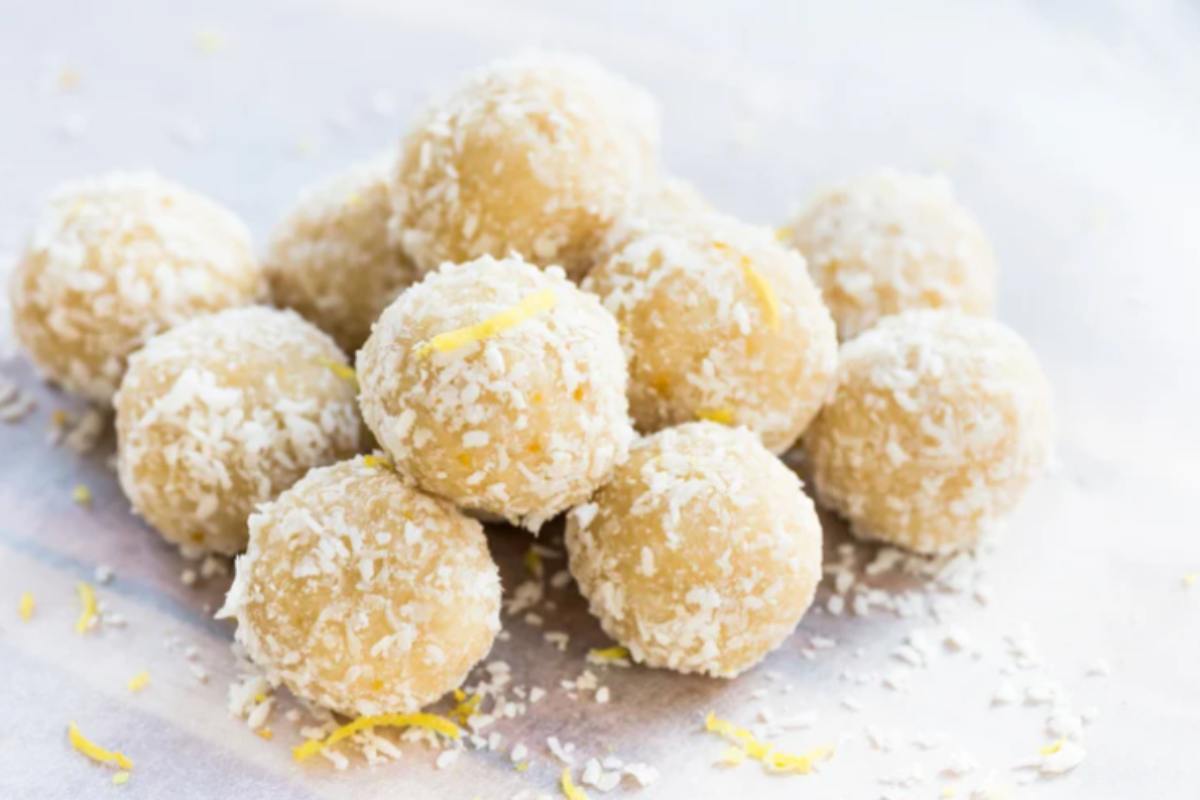 tartufini di cocco e ricotta