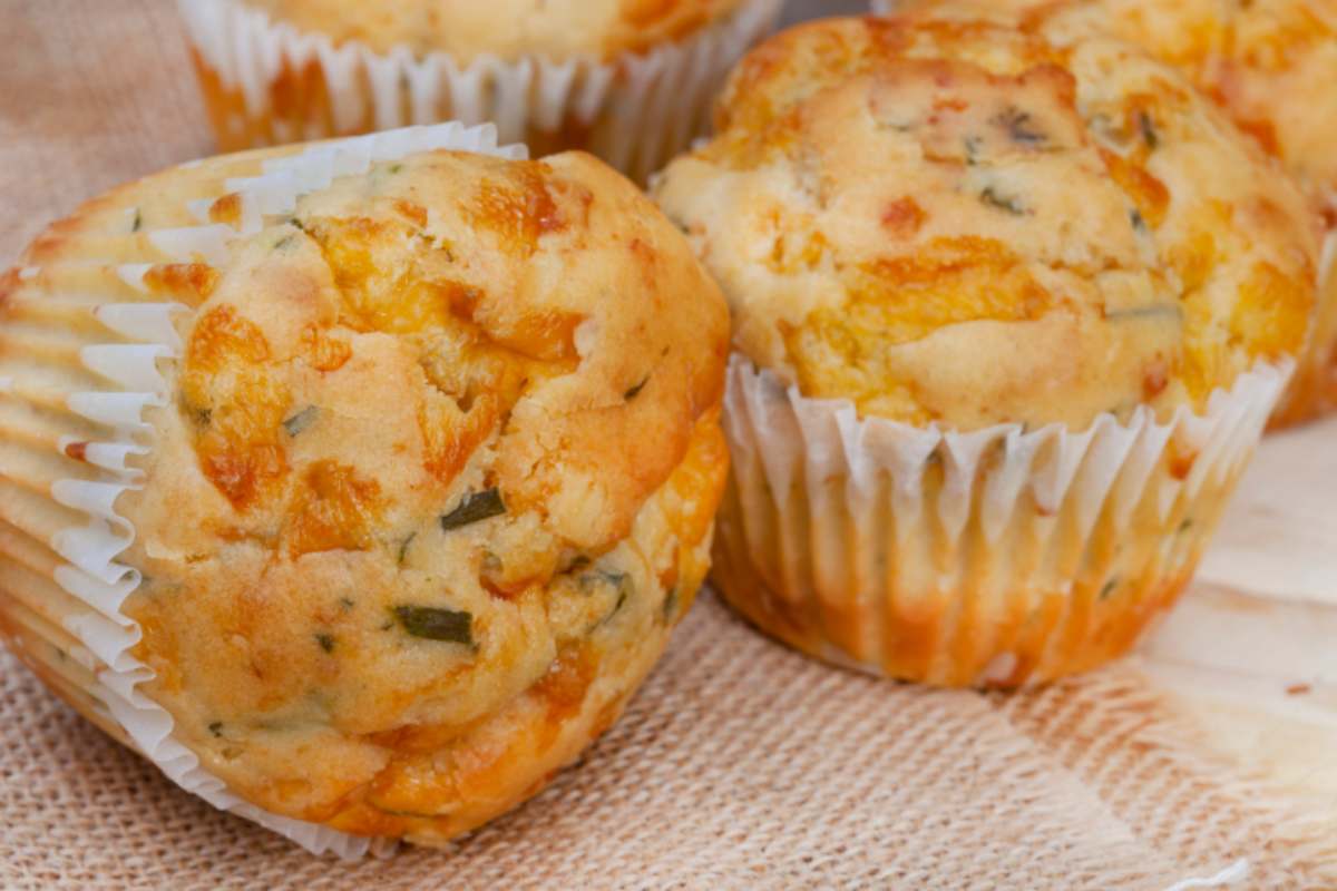 muffin salati di carote
