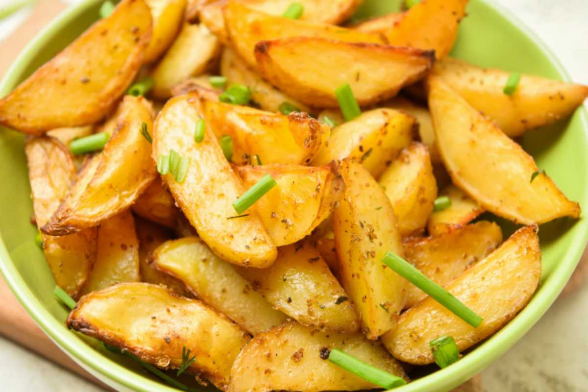 patate dorate al limone