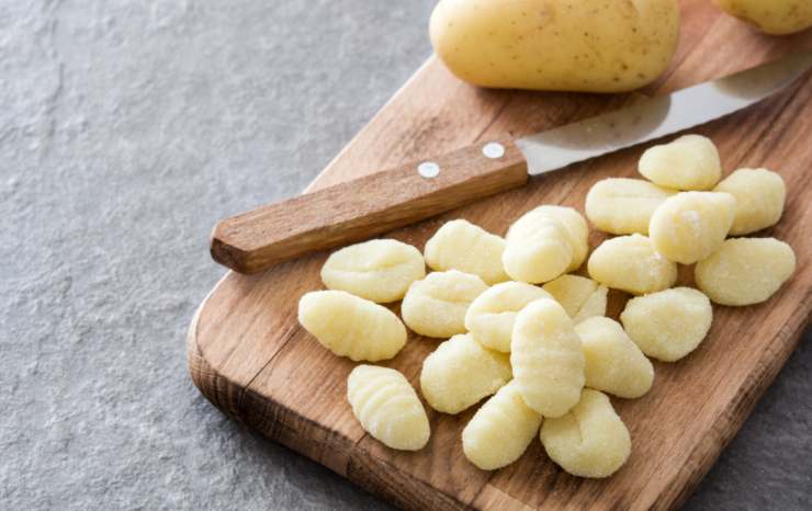 gnocchi di patate crudi