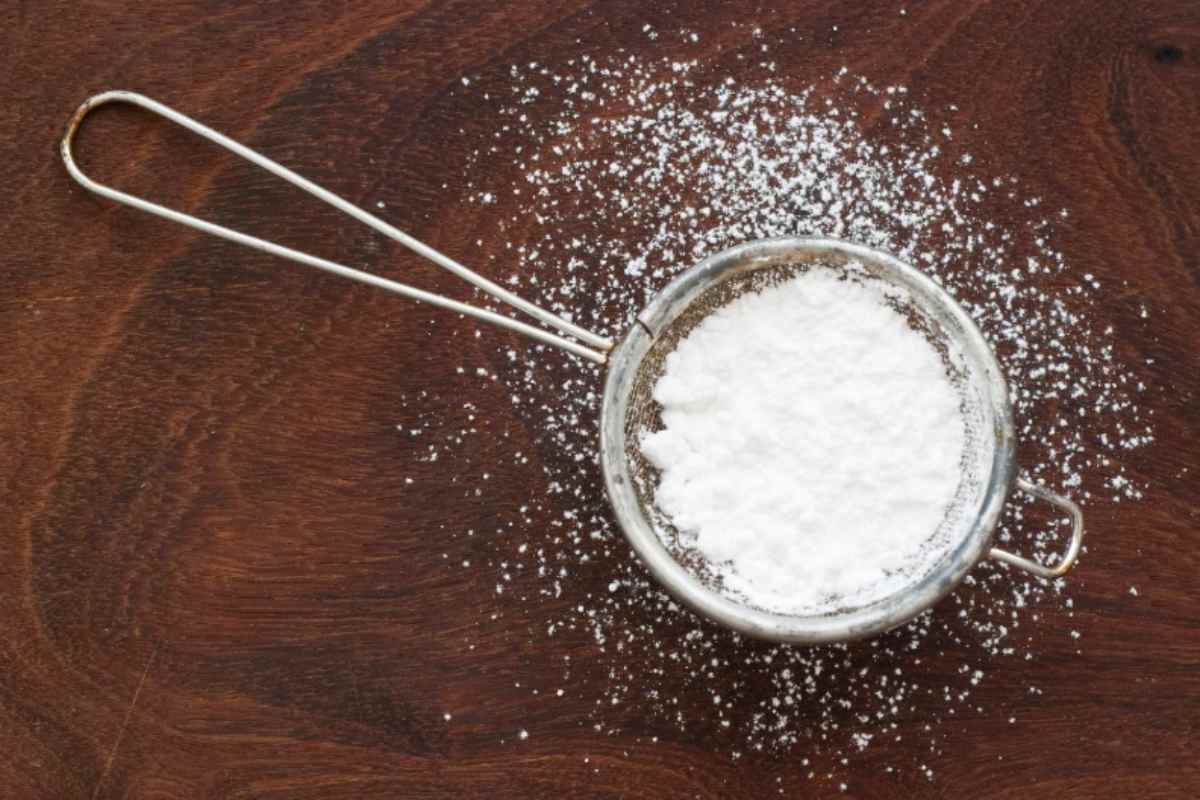 passino con dentro zucchero a velo