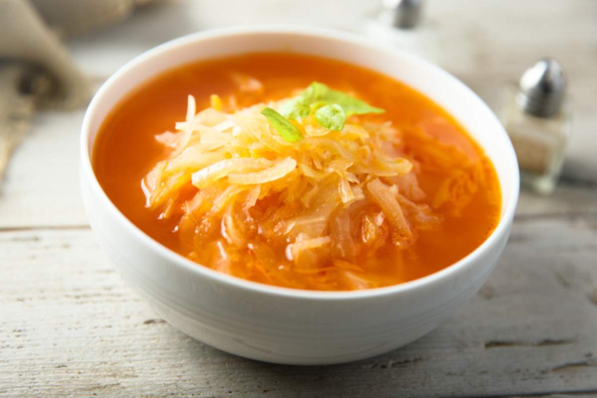 zuppa sugosa di verza