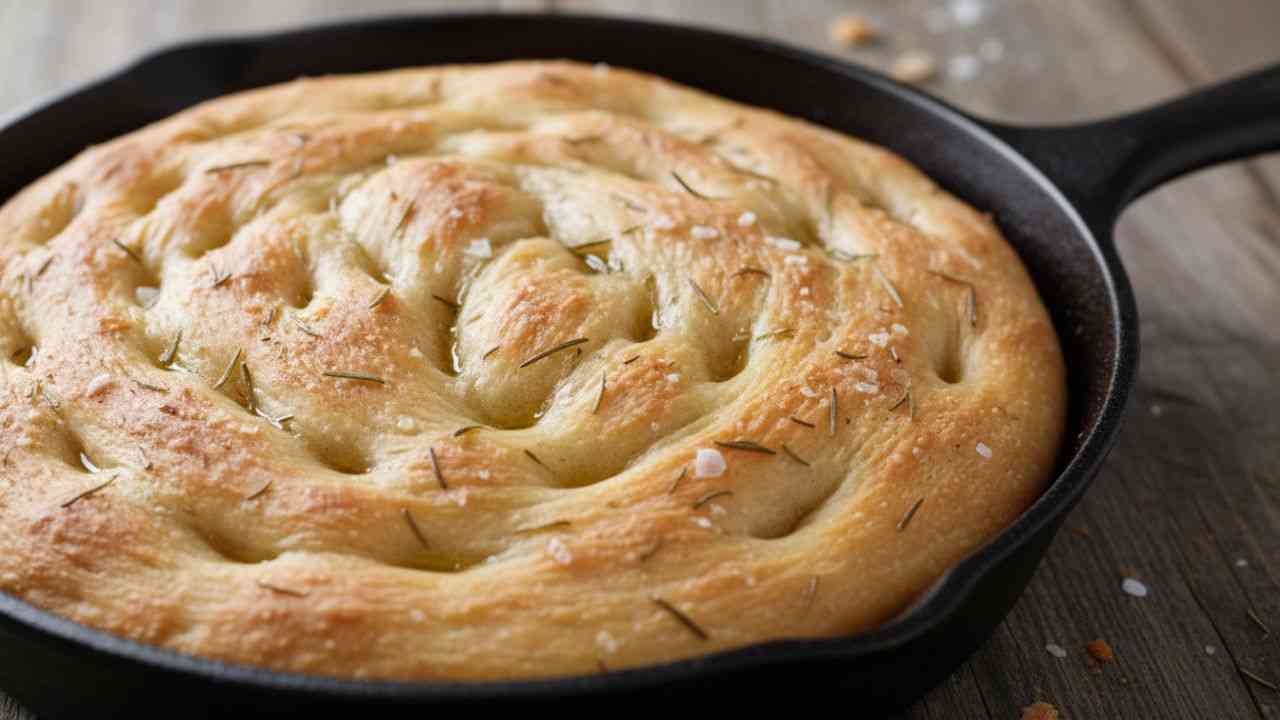 Focaccia in padella buttalapasta.it