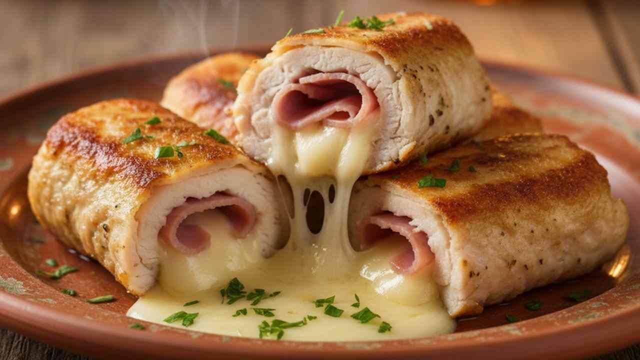 Involtini di pollo in padella buttalapasta.it