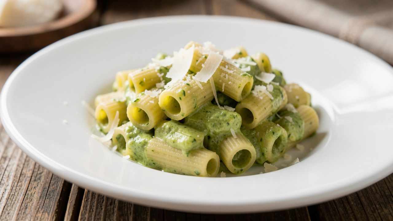 Pasta con zucchine cremosa buttalapasta.it