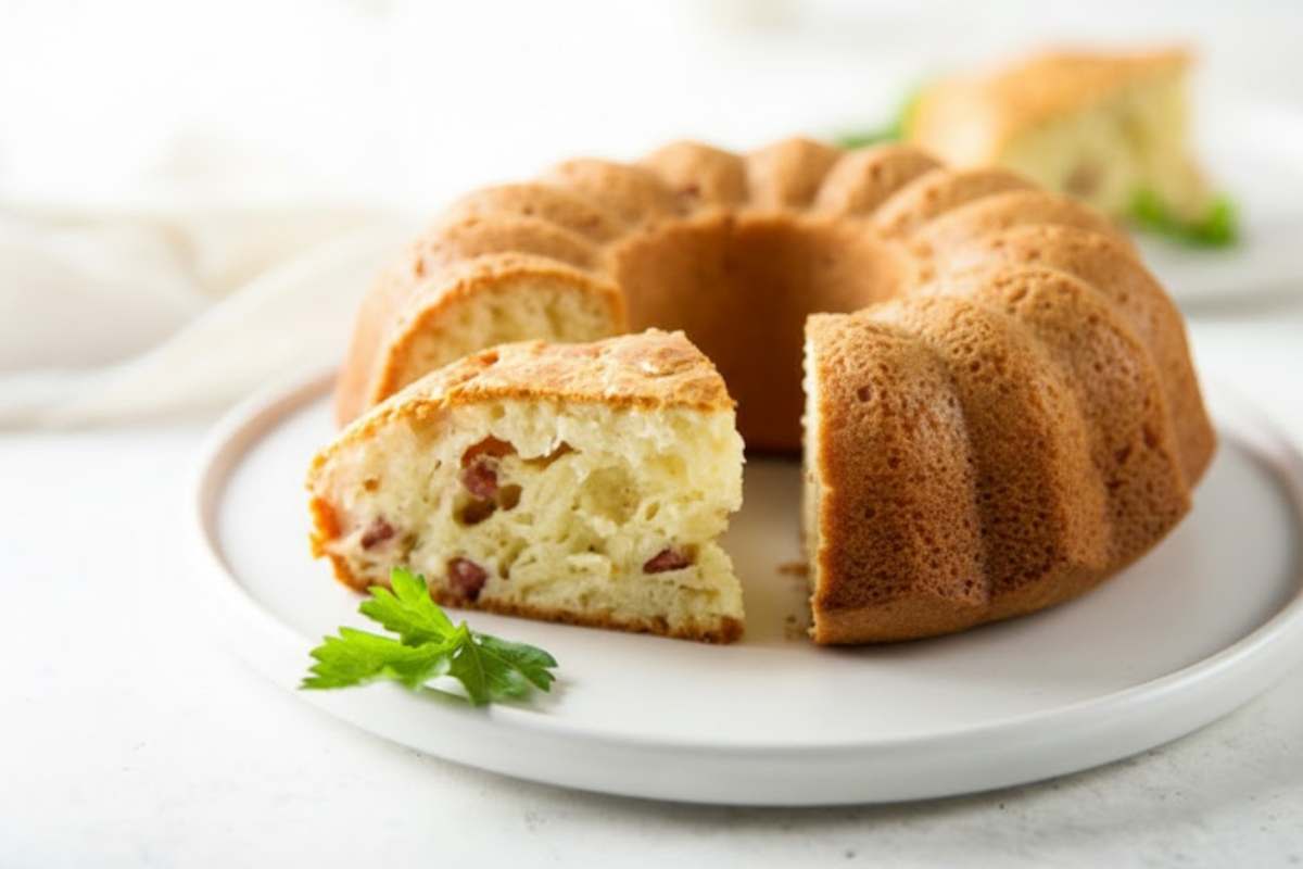 ciambellone salato dorato