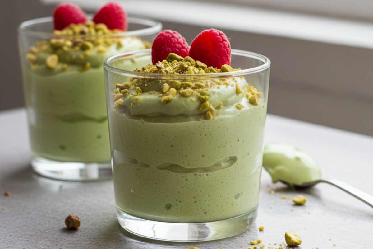 Vi avviso: la mia Mousse Cioccolato bianco e Pistacchio crea dipendenza, non dite che non ve l’avevo detto