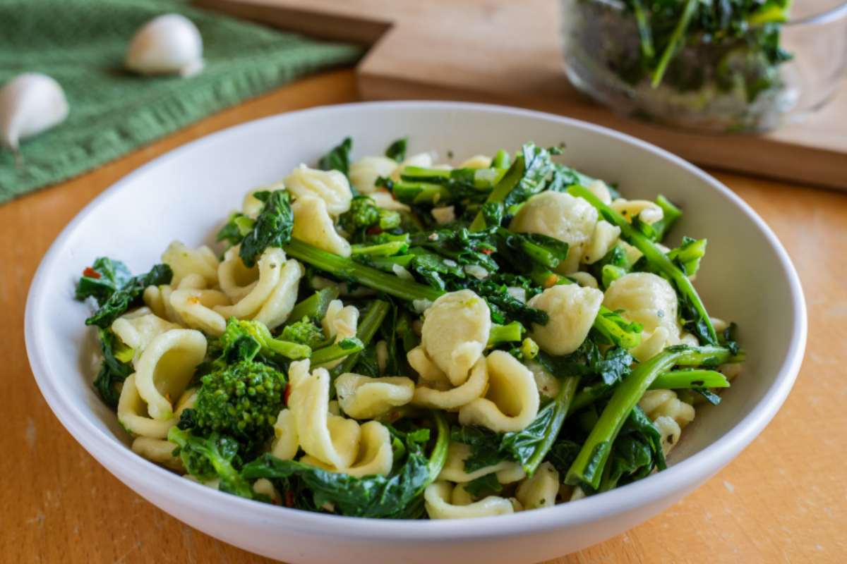 pasta con cime di rapa