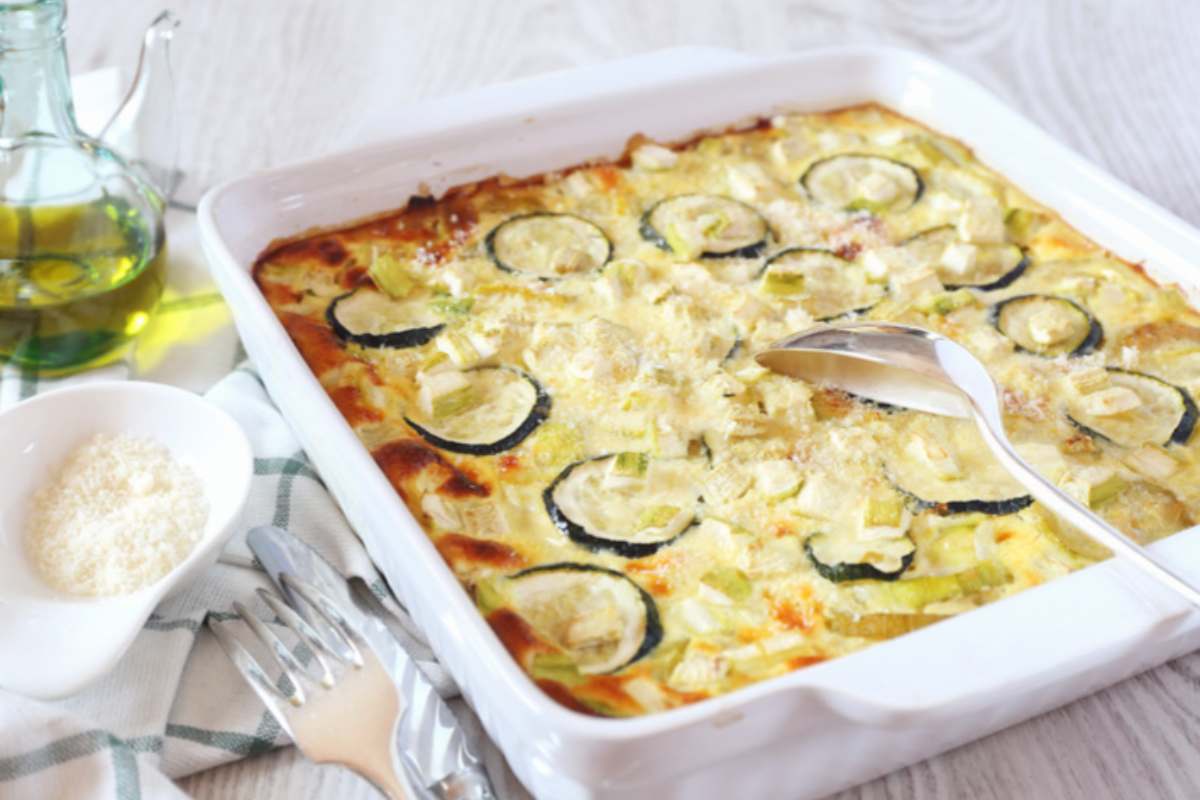 pasticcio di zucchine