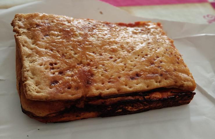 Una Parigina Napoletana su carta da cucina