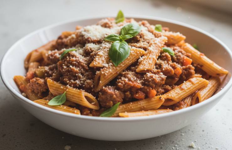 Penne del Casale in una ciotola bianca