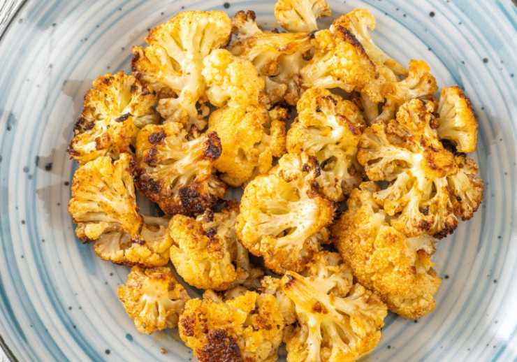 cavolfiore arrostito con aromi